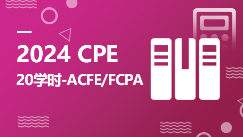 2024 CPE-20(ACFE&FCPA)